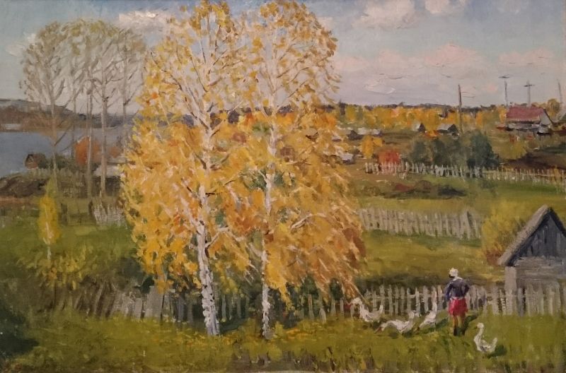 Золотая осень в Монастырке