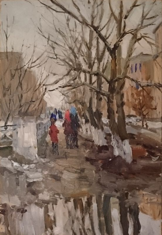 Весна в городе